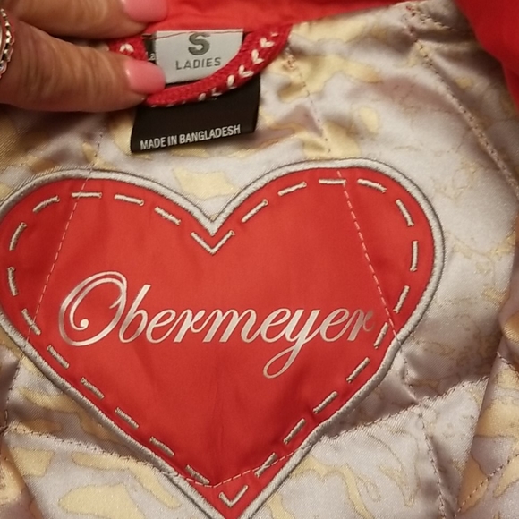 Obermeyer red ski jacket - Picture 8 of 10